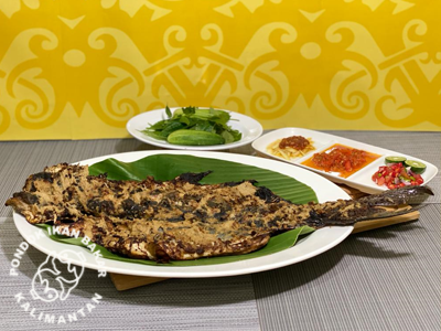 Patin Bakar Bambu